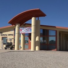 front view of benson high school