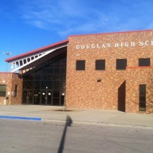 front view of douglas high school